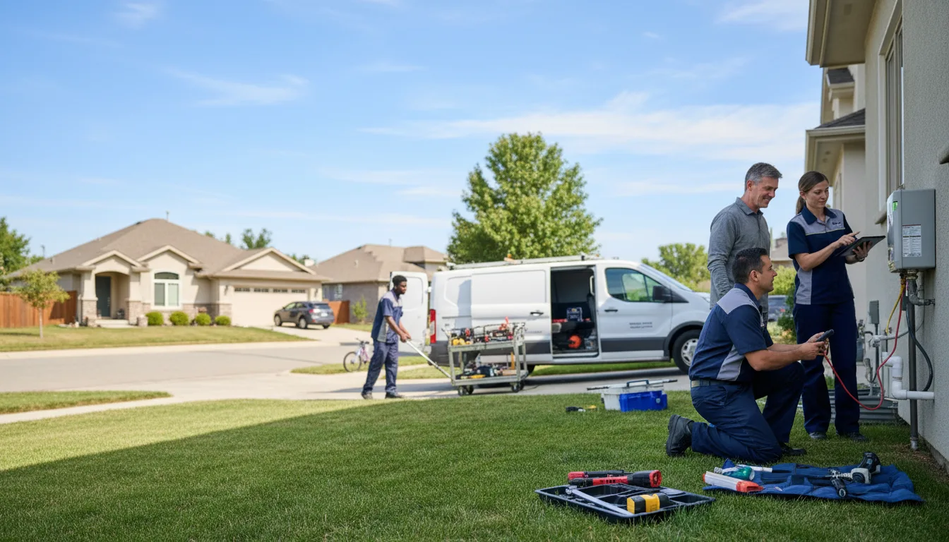 Tankless water heater service in Stigler, OK